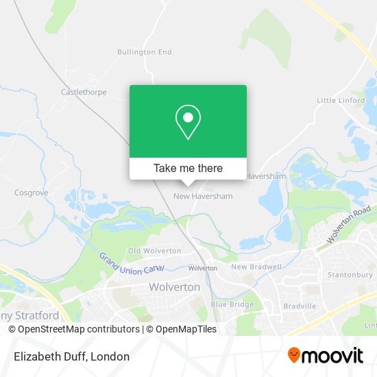 Elizabeth Duff map