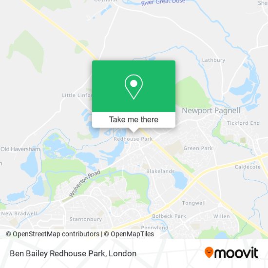 Ben Bailey Redhouse Park map