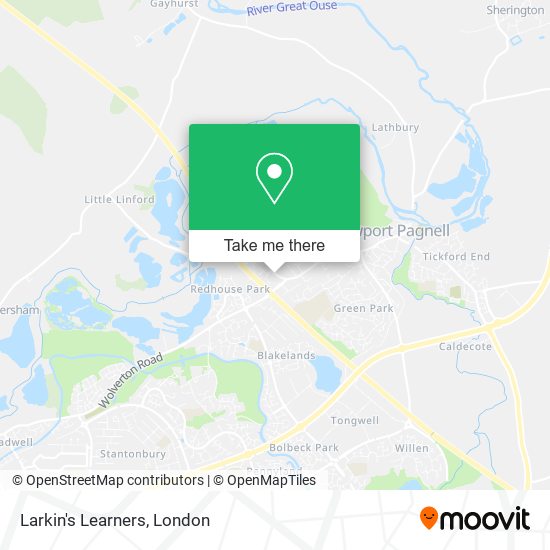 Larkin's Learners map