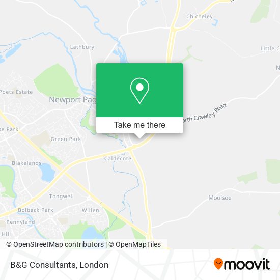 B&G Consultants map
