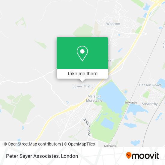 Peter Sayer Associates map