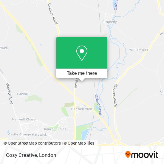 Cosy Creative map