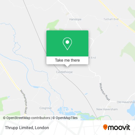 Thrupp Limited map