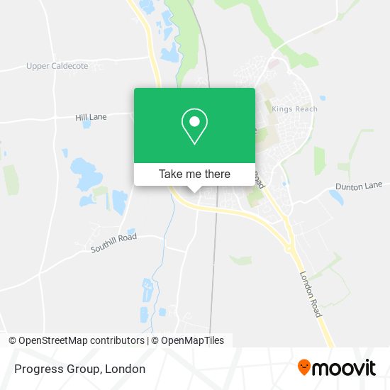 Progress Group map