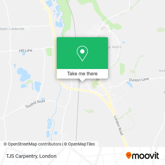 TJS Carpentry map