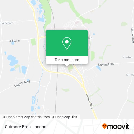 Cutmore Bros map