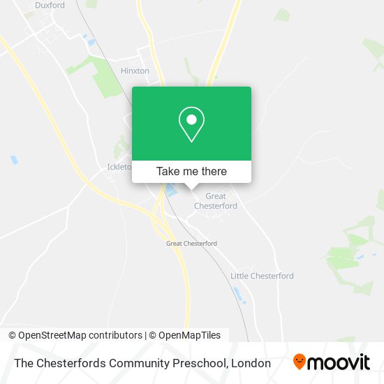 The Chesterfords Community Preschool map