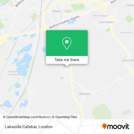 Lakeside Cafebar map