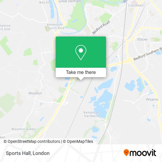 Sports Hall map