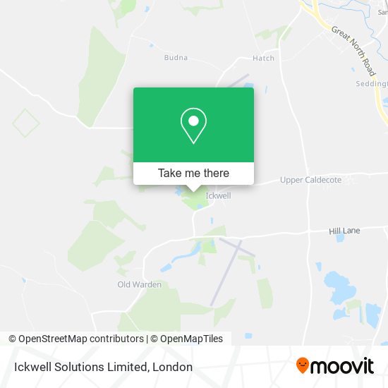 Ickwell Solutions Limited map