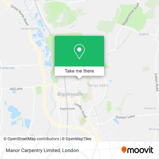 Manor Carpentry Limited map