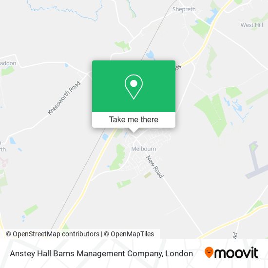 Anstey Hall Barns Management Company map