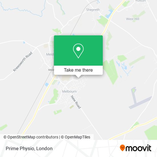 Prime Physio map
