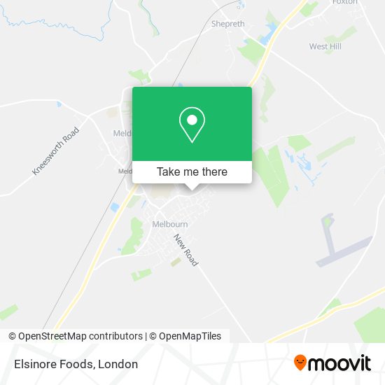 Elsinore Foods map