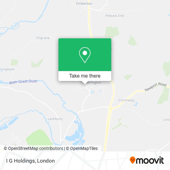 I G Holdings map