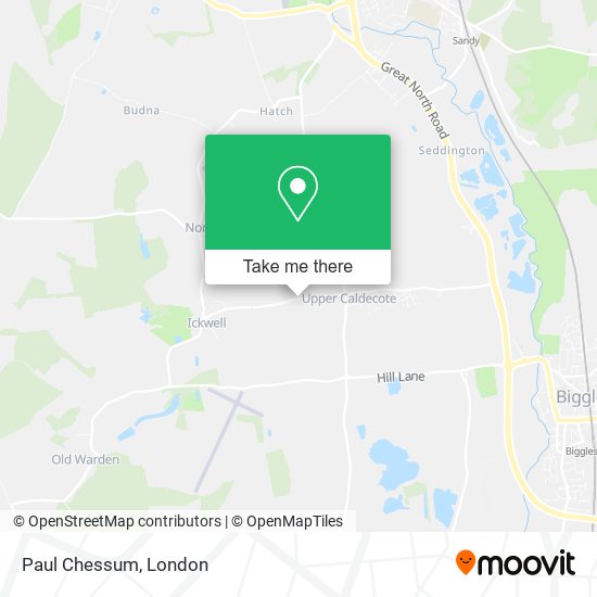 Paul Chessum map