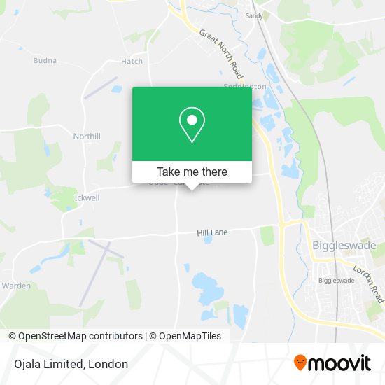 Ojala Limited map