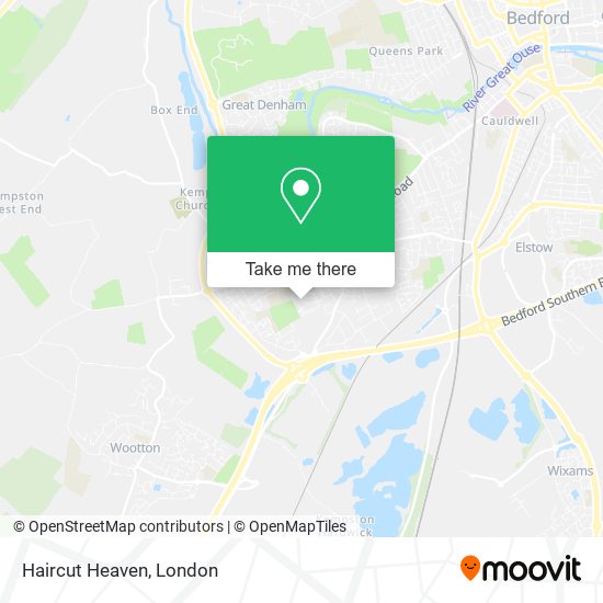 Haircut Heaven map