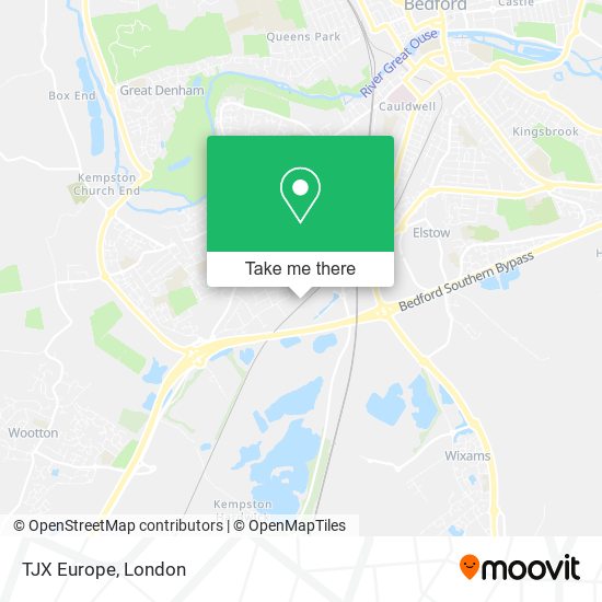 TJX Europe map