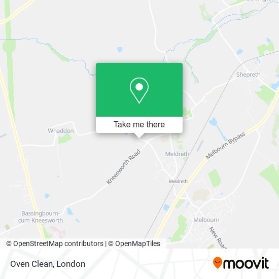Oven Clean map