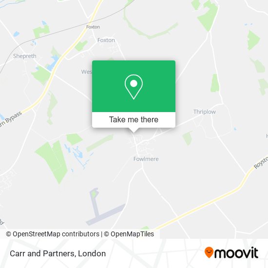 Carr and Partners map