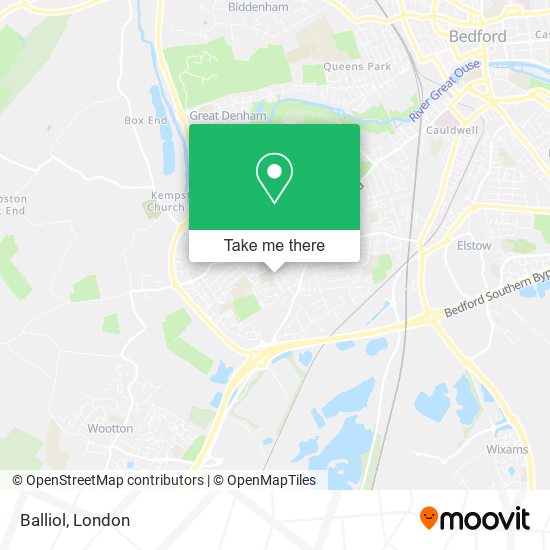 Balliol map