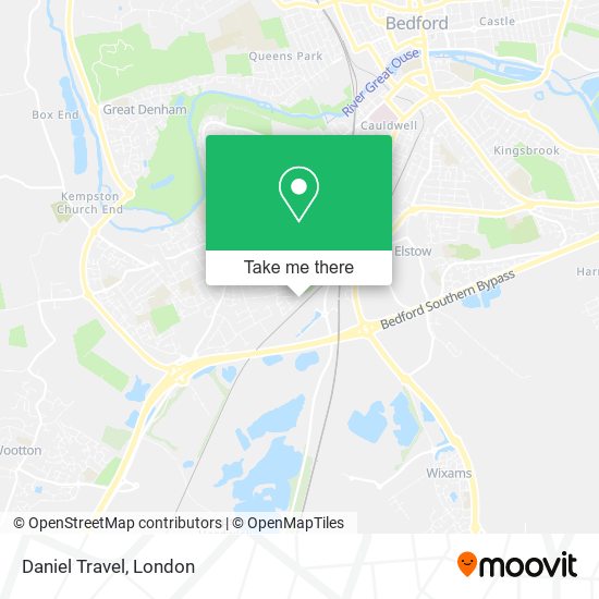 Daniel Travel map