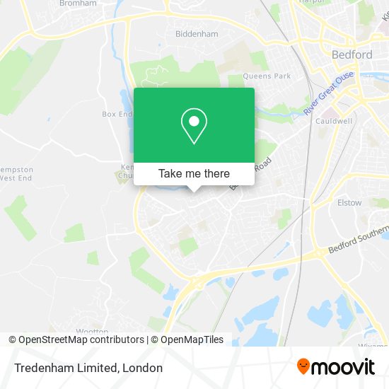 Tredenham Limited map