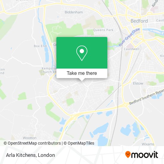 Arla Kitchens map