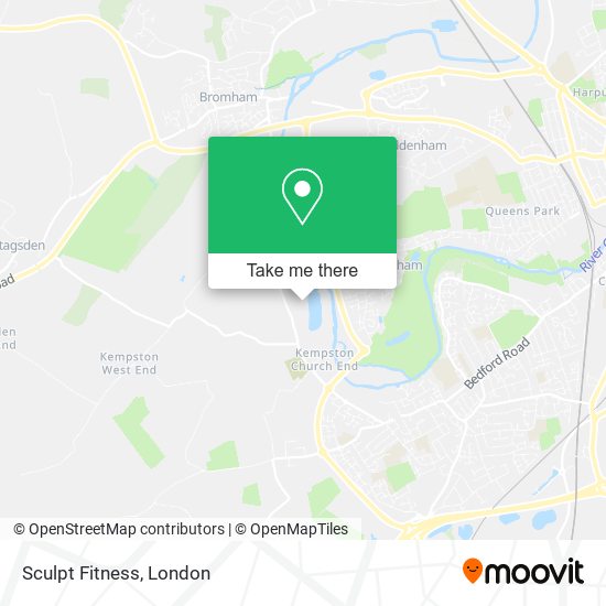 Sculpt Fitness map