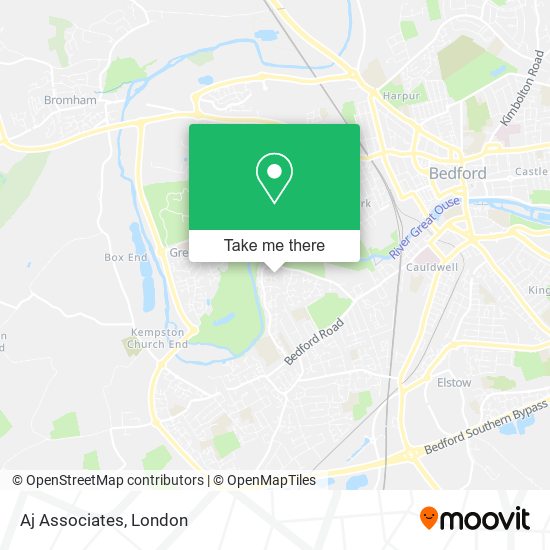 Aj Associates map