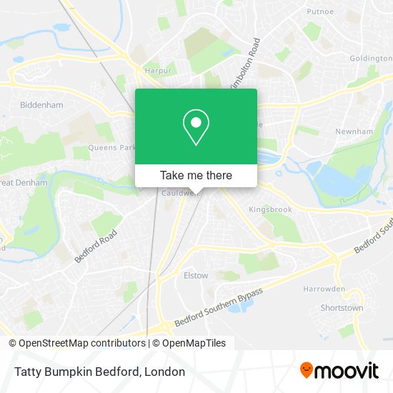 Tatty Bumpkin Bedford map