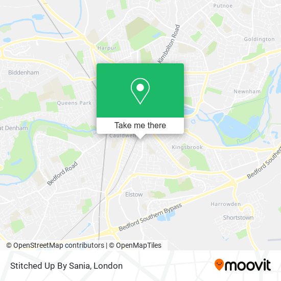 Stitched Up By Sania map