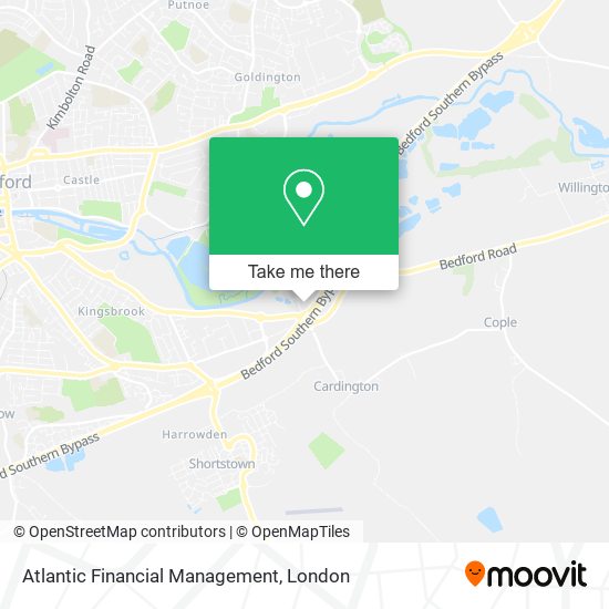 Atlantic Financial Management map