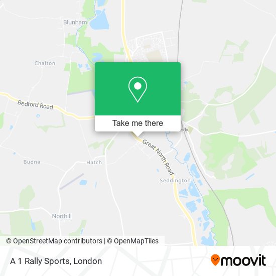 A 1 Rally Sports map