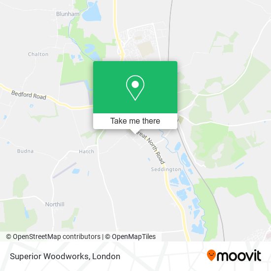 Superior Woodworks map
