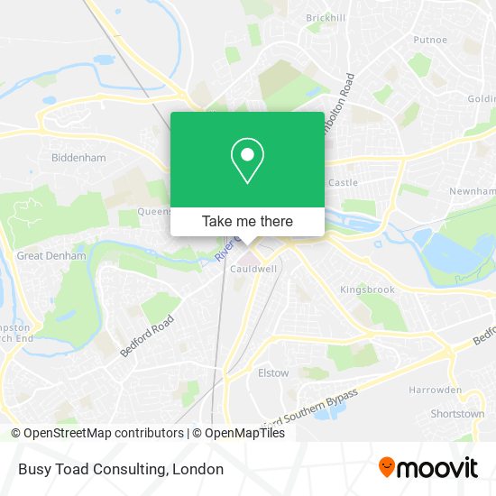 Busy Toad Consulting map