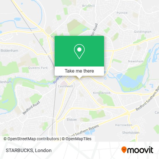 STARBUCKS map