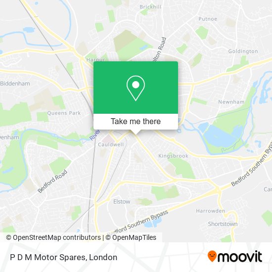 P D M Motor Spares map
