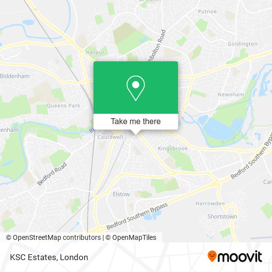 KSC Estates map