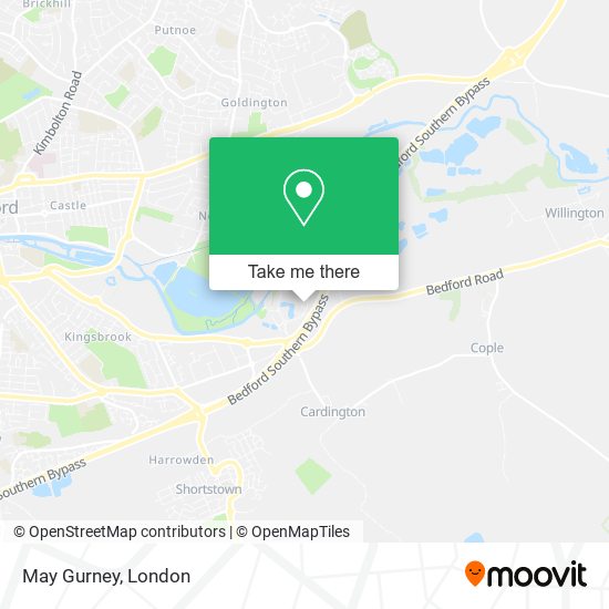 May Gurney map