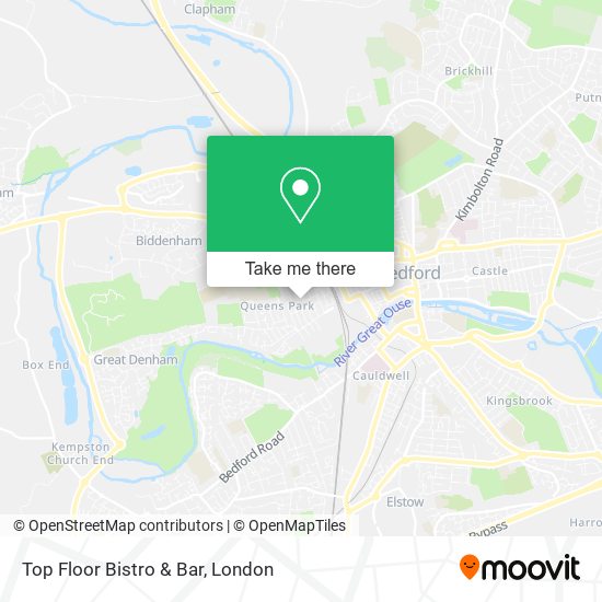 Top Floor Bistro & Bar map
