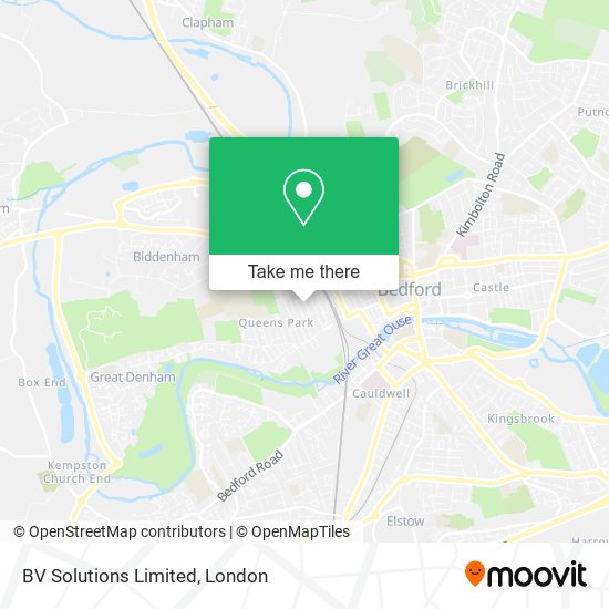 BV Solutions Limited map