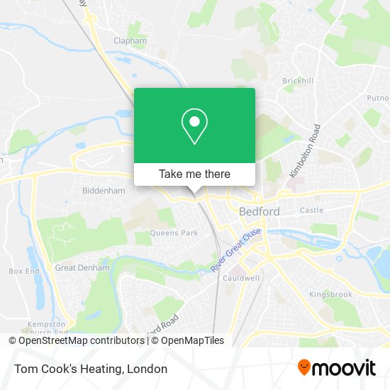 Tom Cook's Heating map