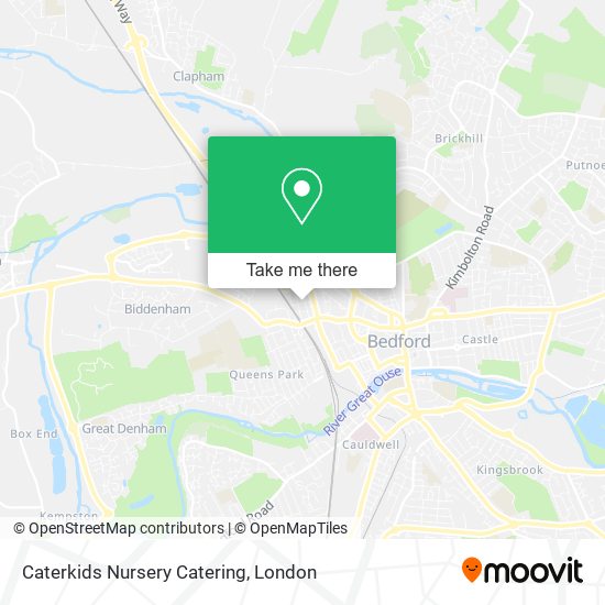 Caterkids Nursery Catering map