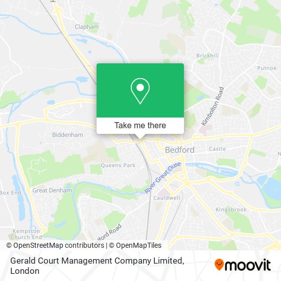 Gerald Court Management Company Limited map