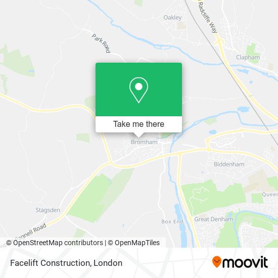 Facelift Construction map