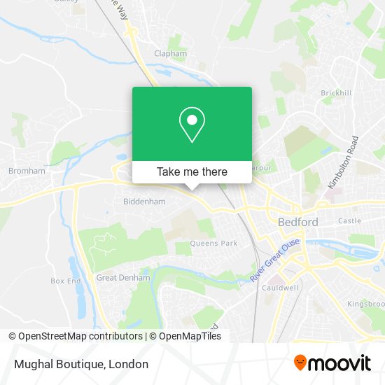 Mughal Boutique map