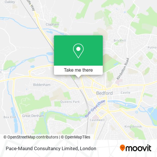 Pace-Maund Consultancy Limited map