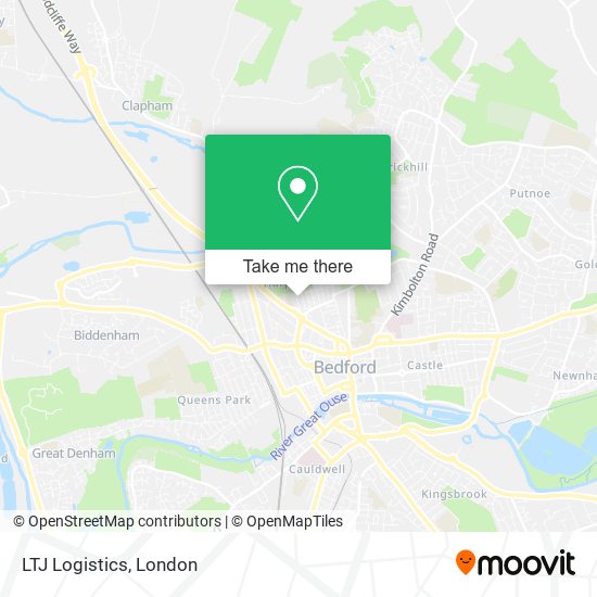 LTJ Logistics map